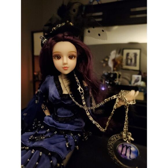 Icy Fortune Days Mystery Magic Girl Fortune Days Bjd Doll 12 Inch Twelve Conste - Picture 11 of 12